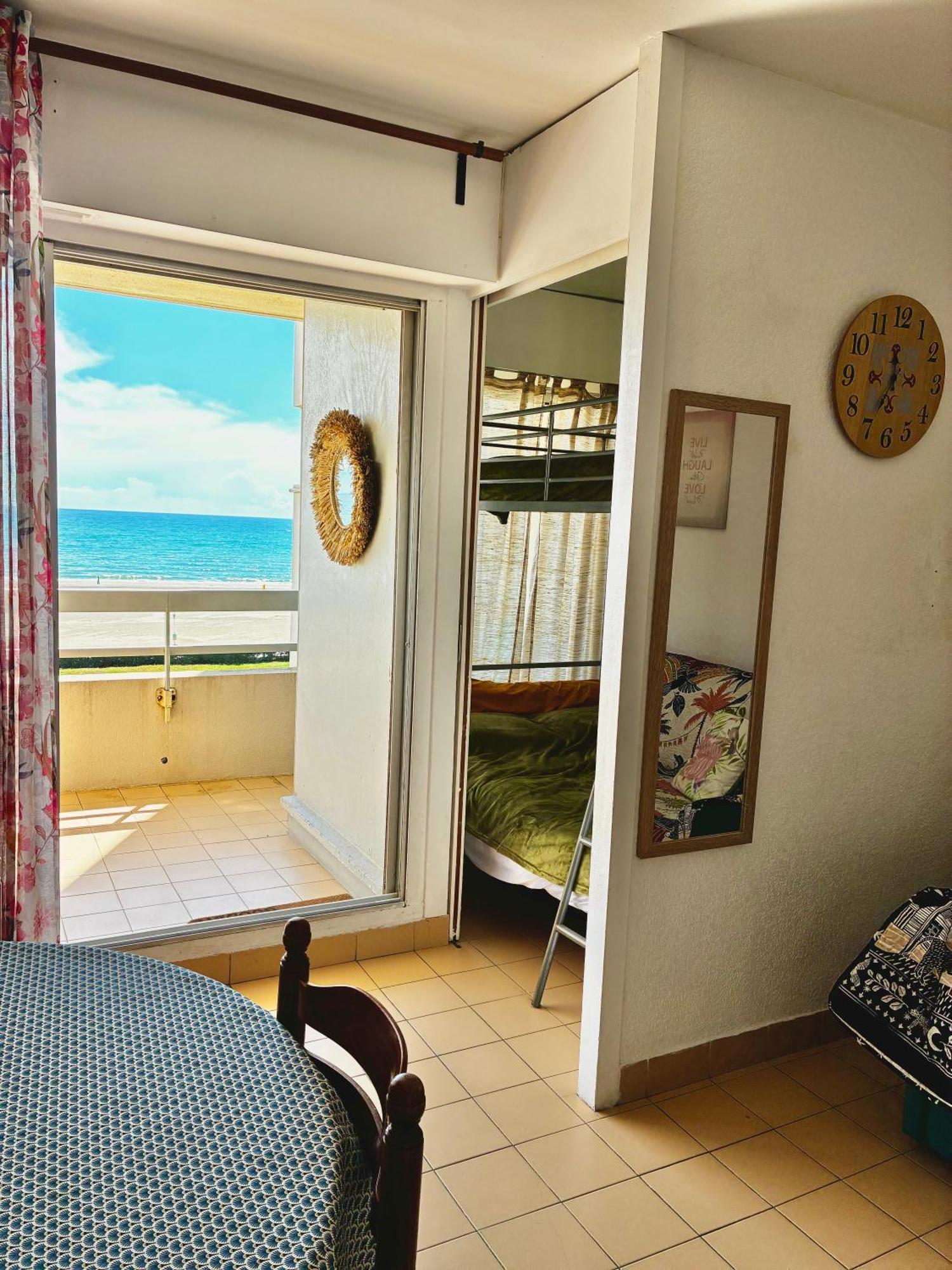 Studio Face A La Mer +Terrasse+ Parking Canet-en-Roussillon Exterior foto
